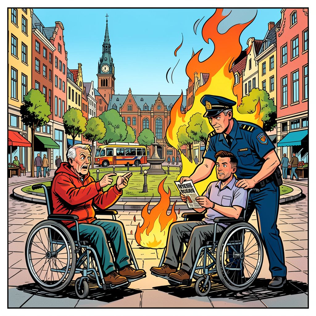 Politie pakt tweede verdachte op voor in brand steken rolstoelgebruiker in Utrecht