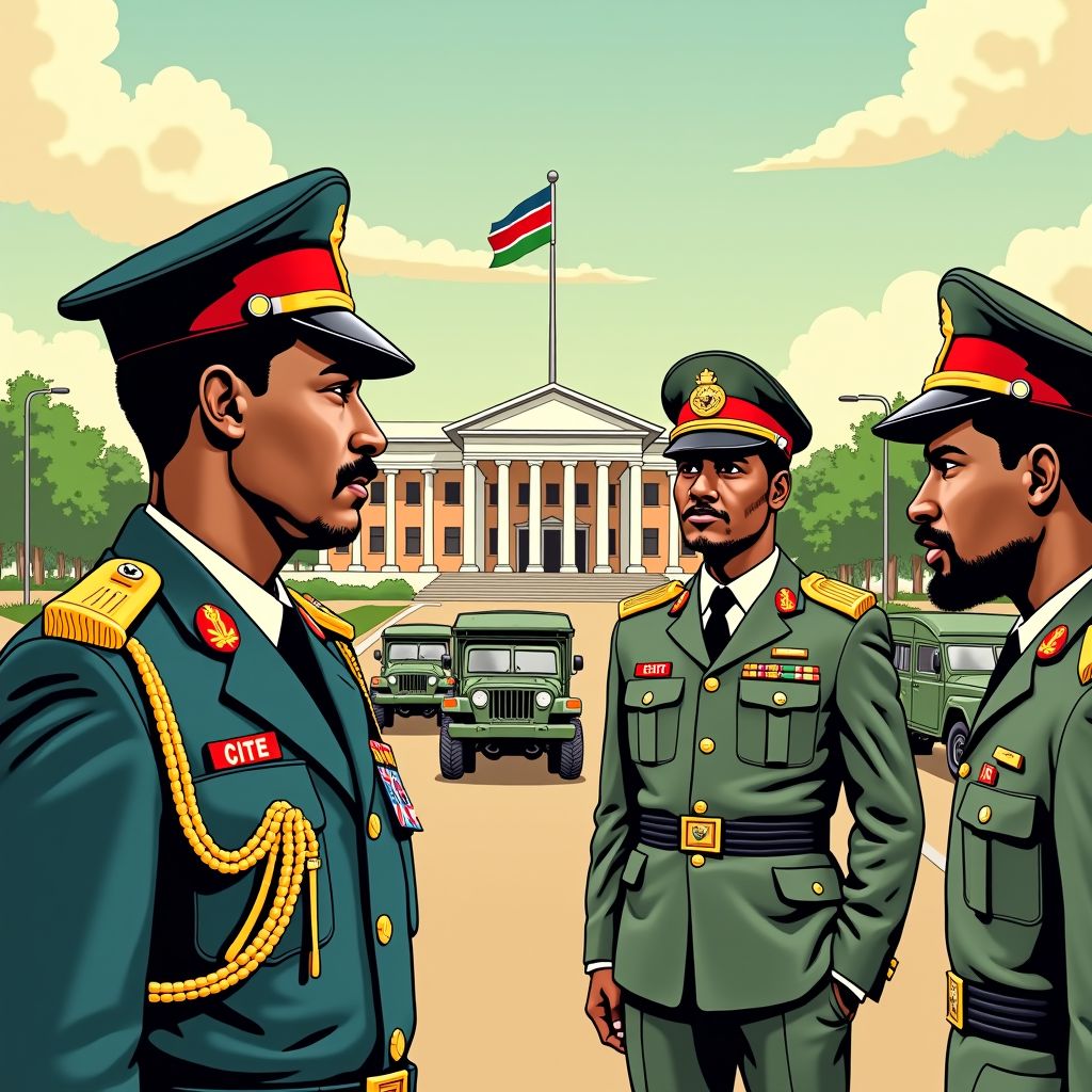 Generaal Denis N'Canha grijpt macht in Guinee-Bissau en arresteert president drie dagen na verkiezingen