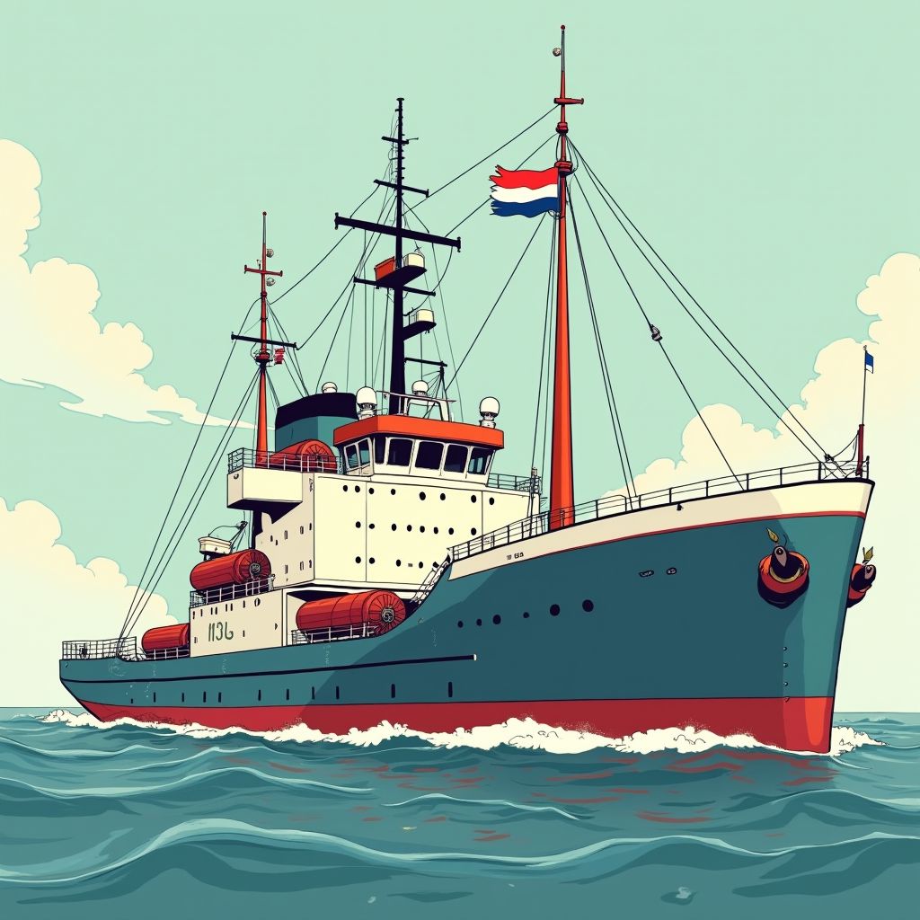 Nederland gaat Russische spionageschepen buiten territoriale wateren eindelijk kunnen aanpakken