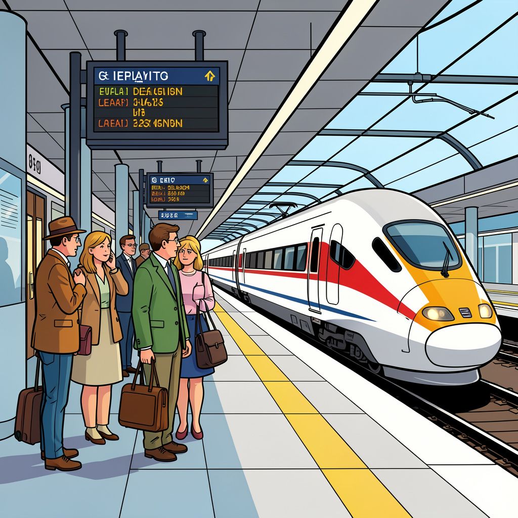 De trein naar Londen vertrekt vaker wel dan niet te laat door trage paspoortcontroles.