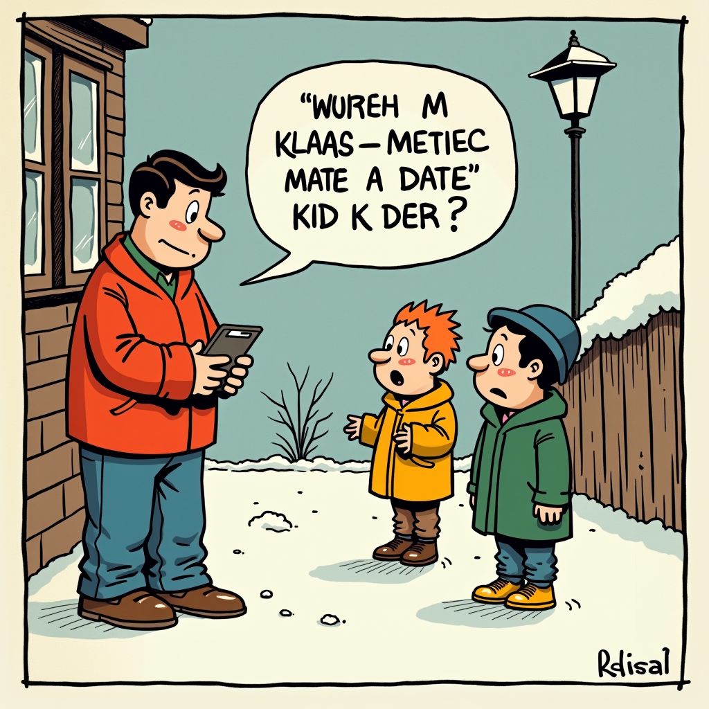 Klaas uit Winter vol liefde schiet in de stress zodra een date over haar kinderen begint