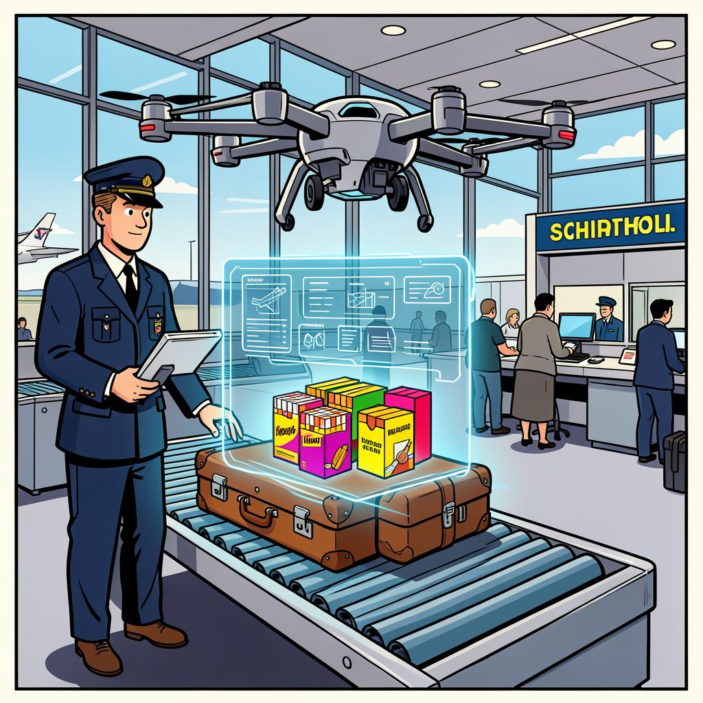 De douane jaagt op tabakssmokkelaars met drones en een slim kofferscannend algoritme.