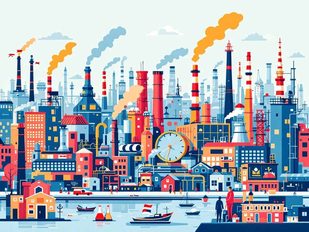 Nederlandse Industrie Krimpt: Productiedaling Zet Druk op Economische Prestaties