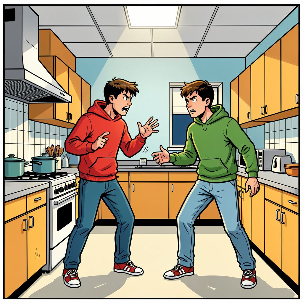 Een fatale ruzie in de keuken van het asielzoekerscentrum in Alkmaar eist een jong leven.