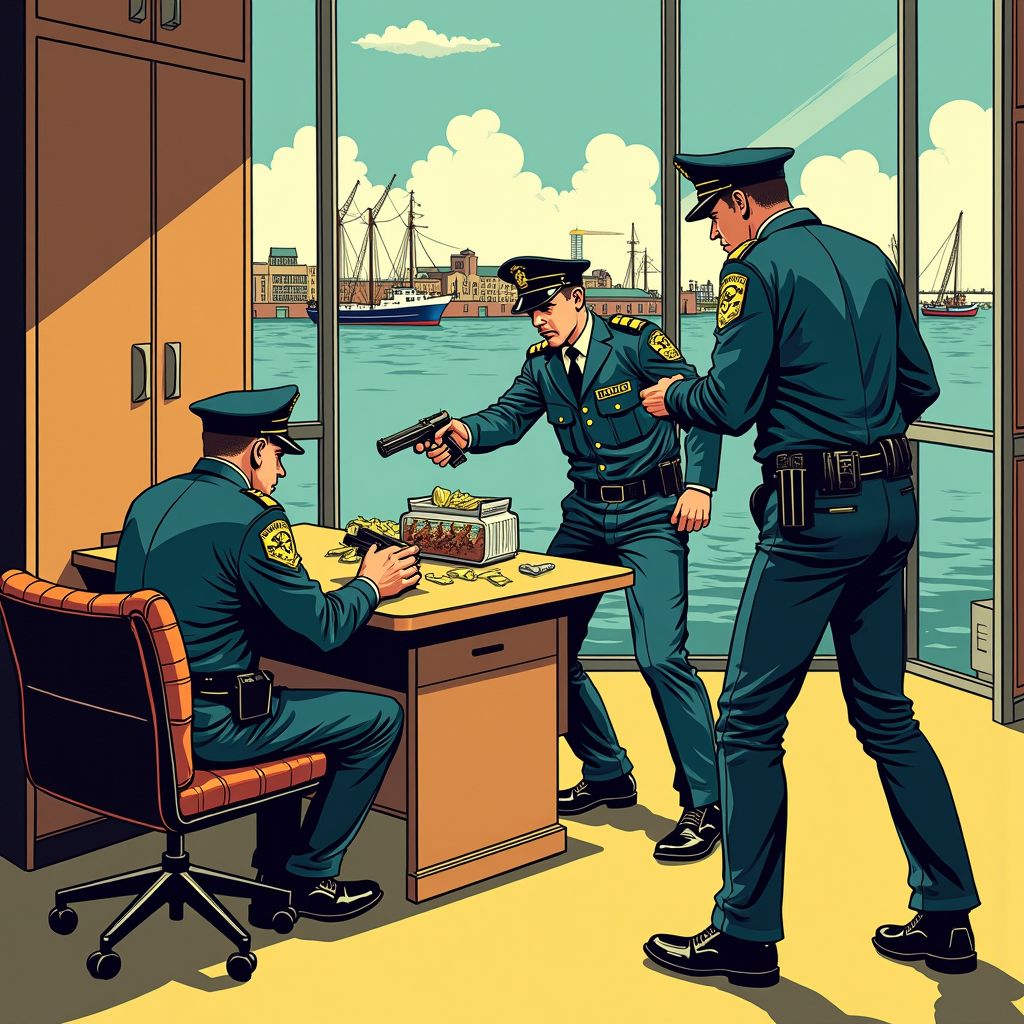 Een inbraakalarm ontmaskert drugsoperatie met tientallen kilo's harddrugs in Capelle aan den IJssel