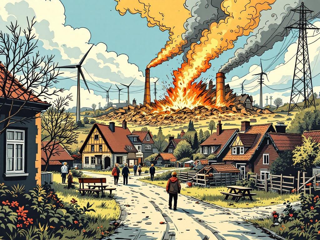 Een heel dorp moet wijken voor Nederland's energietoekomst