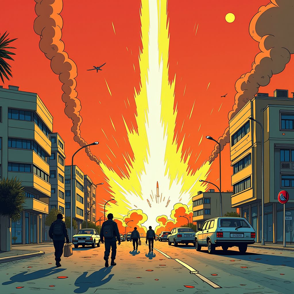 Beiroet wordt opnieuw getroffen terwijl het Midden-Oosten in brand staat