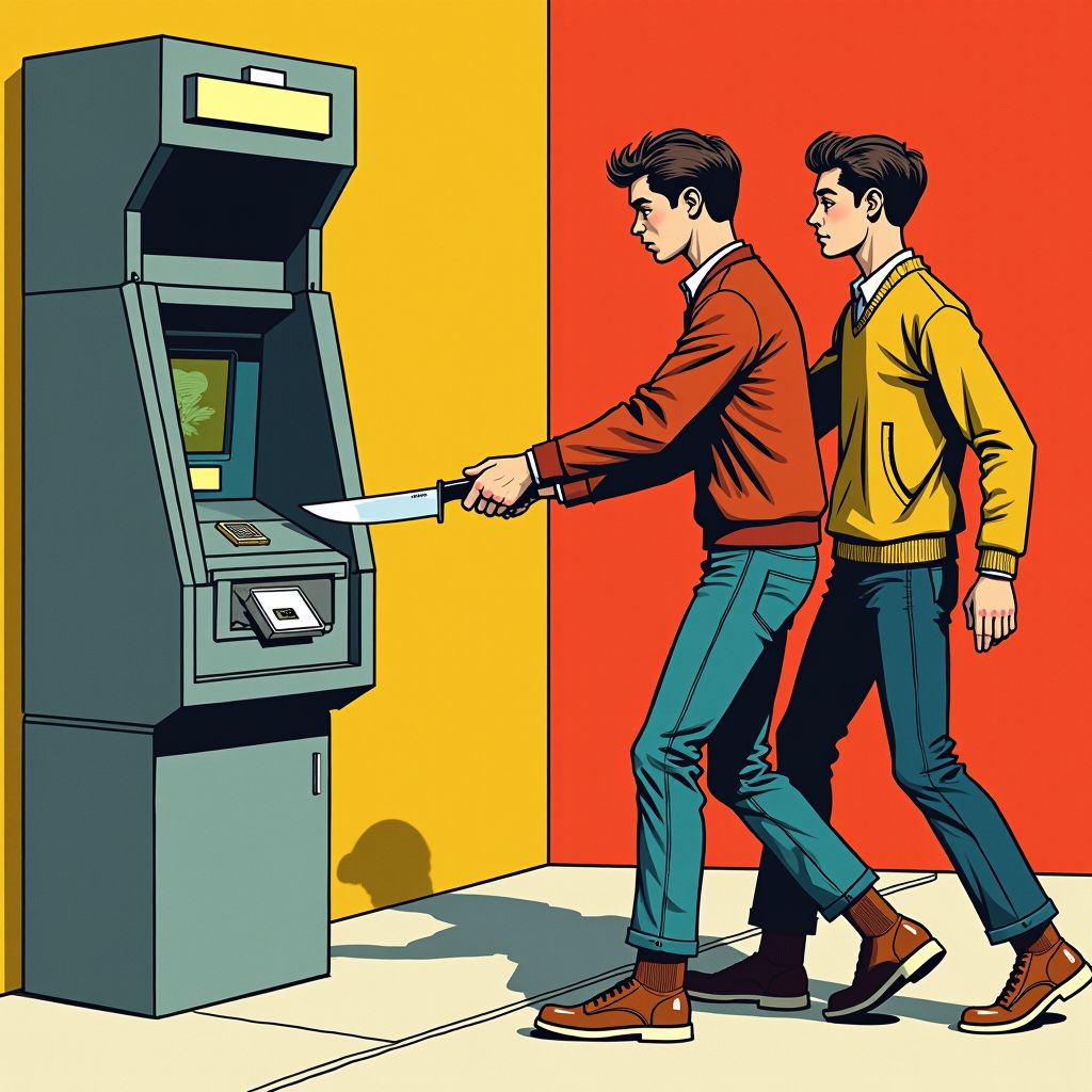 Twee tieners bedreigen vrouw met mes na geldopname in Leidschendam