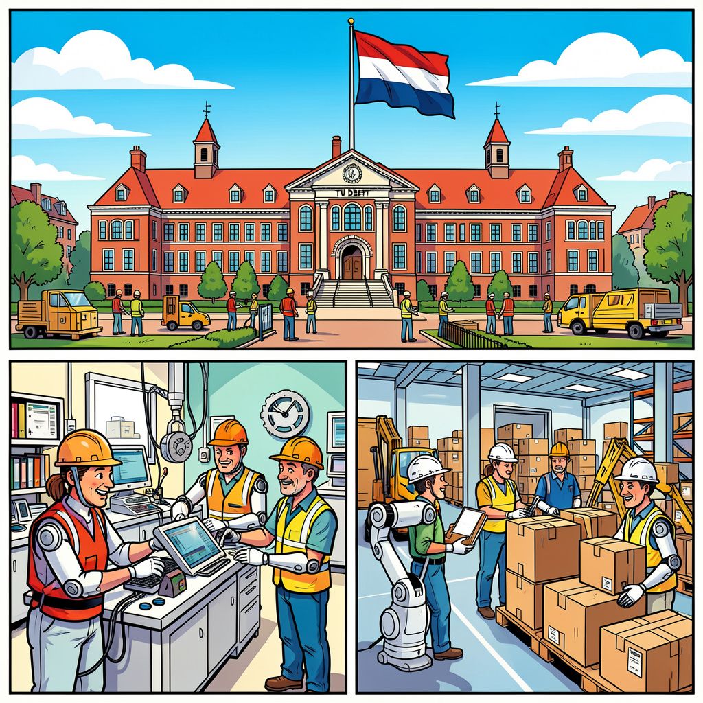 TU Delft krijgt 38 miljoen euro om robots en mensen samen te laten werken