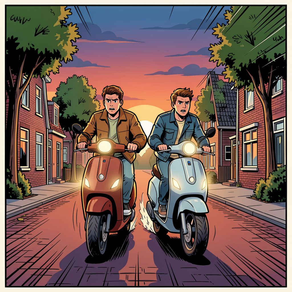 Camerabeelden van twee vluchtende scooterjongens moeten de daders van de Roosendaalse woningexplosie ontmaskeren.