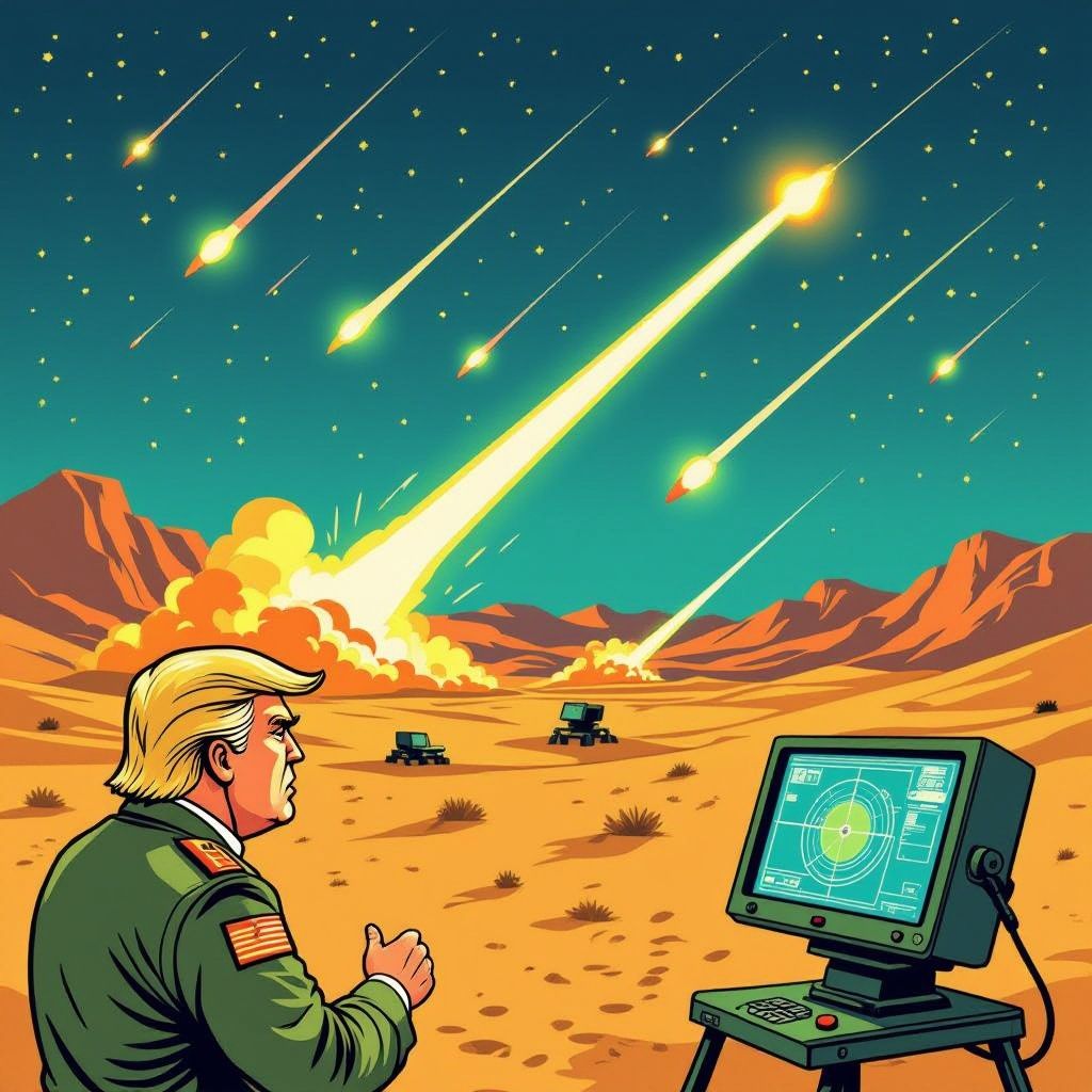 Iran beëindigt de korte diplomatieke pauze met een raketaanval op een Amerikaanse basis.