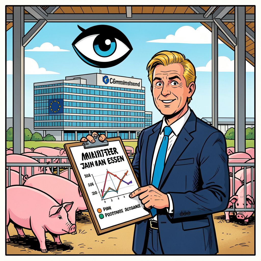 Brussel knijpt voorlopig een oogje toe bij onze veel te hoge mestproductie.