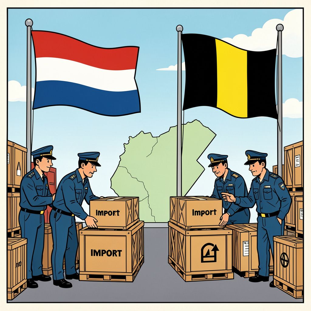 Nederland en België sluiten de grens voor producten uit illegale nederzettingen.