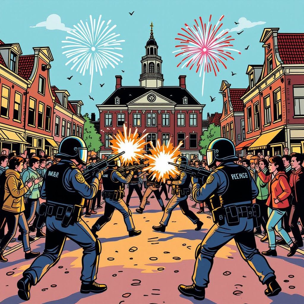 Politie kan veiligheid niet garanderen na rellen in Loosdrecht