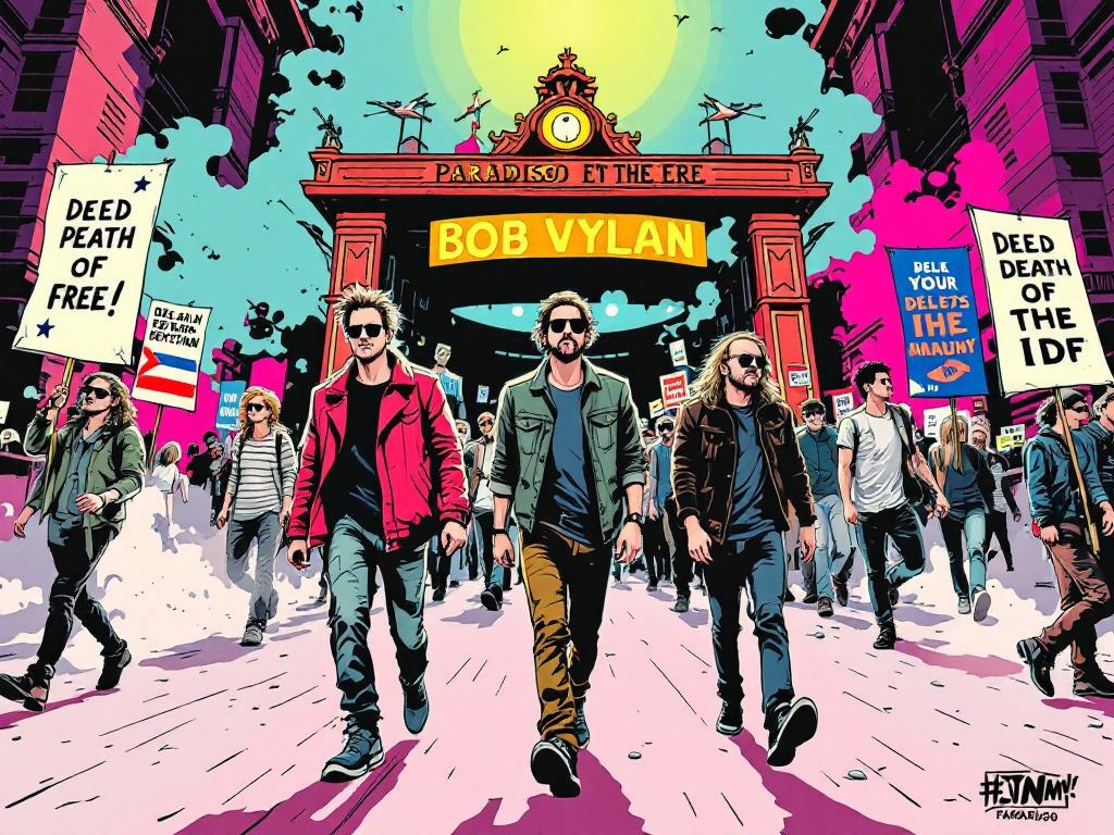 Punkband Bob Vylan loopt vrijuit na 'death to the IDF' uitspraken in Paradiso