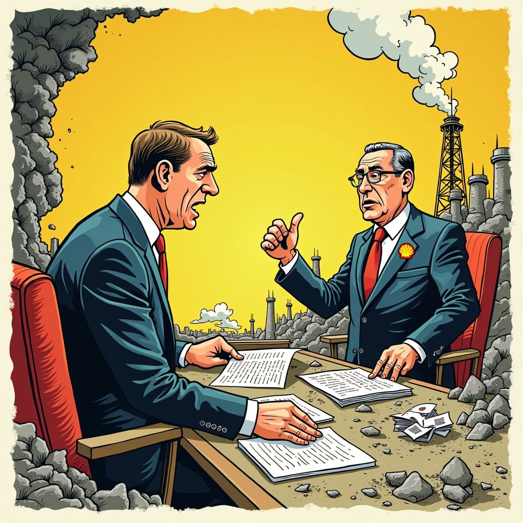 Nederland sleept Shell en ExxonMobil voor de rechter om 1,35 miljard euro