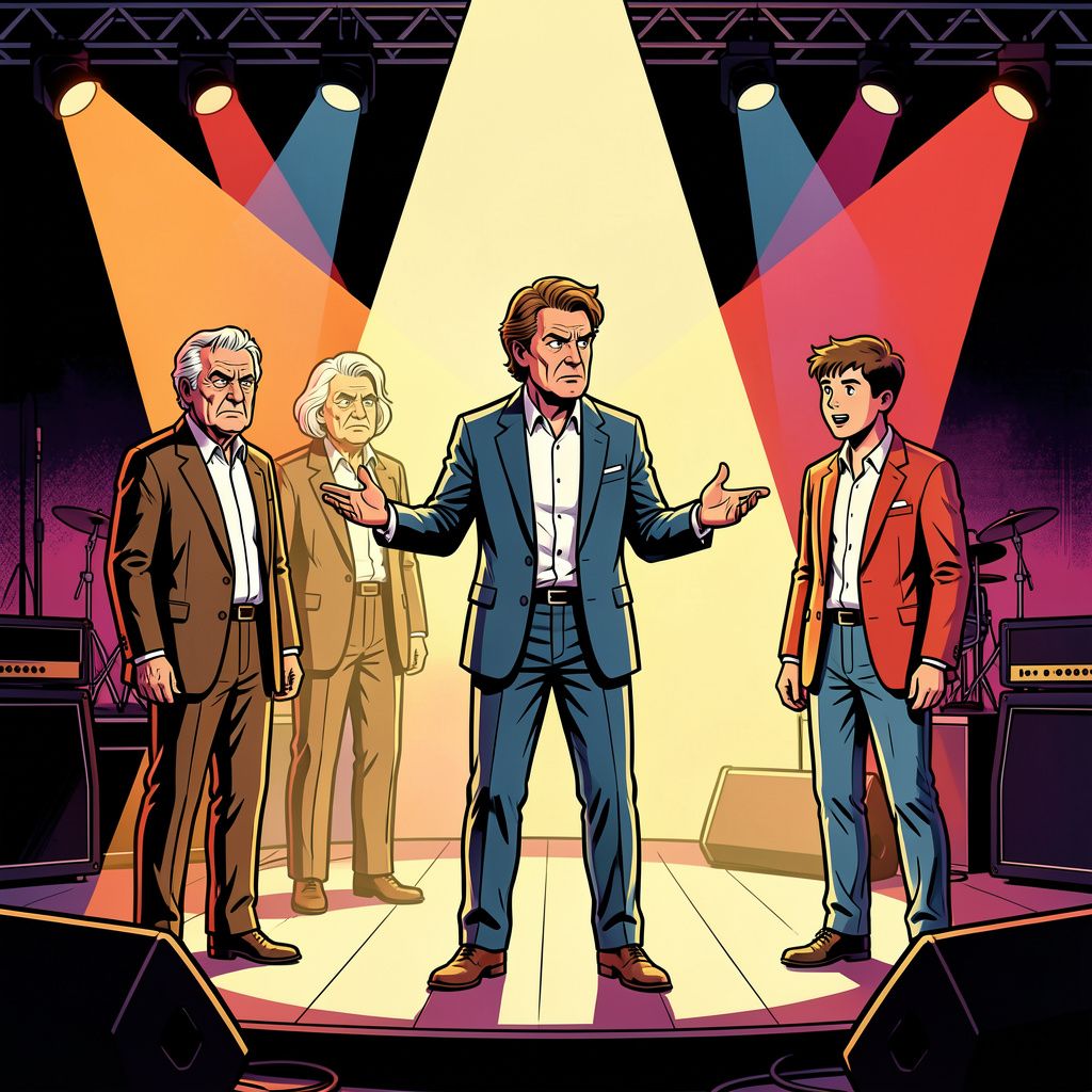 Jeroen van der Boom wil dat de oudere Toppers plaatsmaken voor jonge zangers.