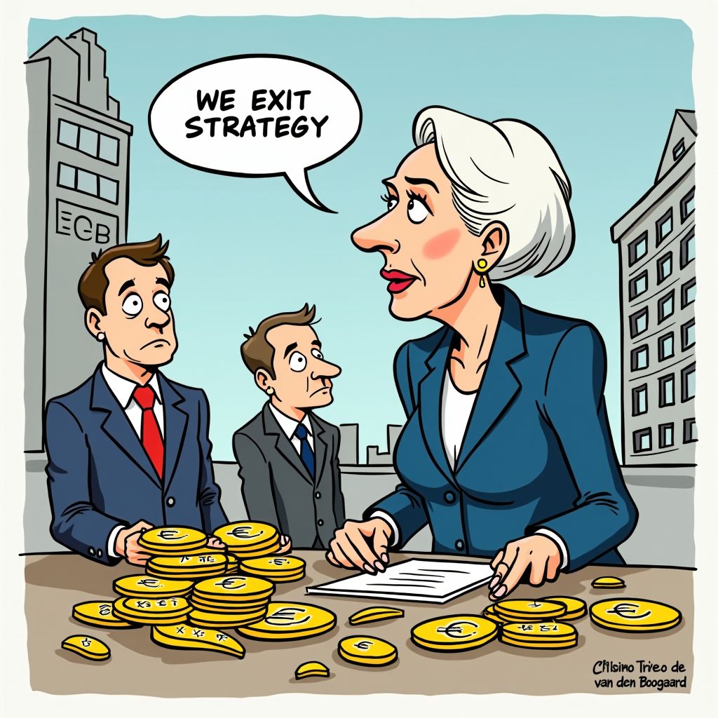 Christine Lagarde wil vervroegd vertrekken bij ECB voordat Macron zijn macht verliest