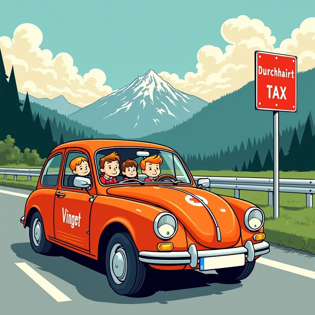 Zwitserland introduceert extra belasting voor Nederlandse vakantiegangers die doorrijden zonder overnachting