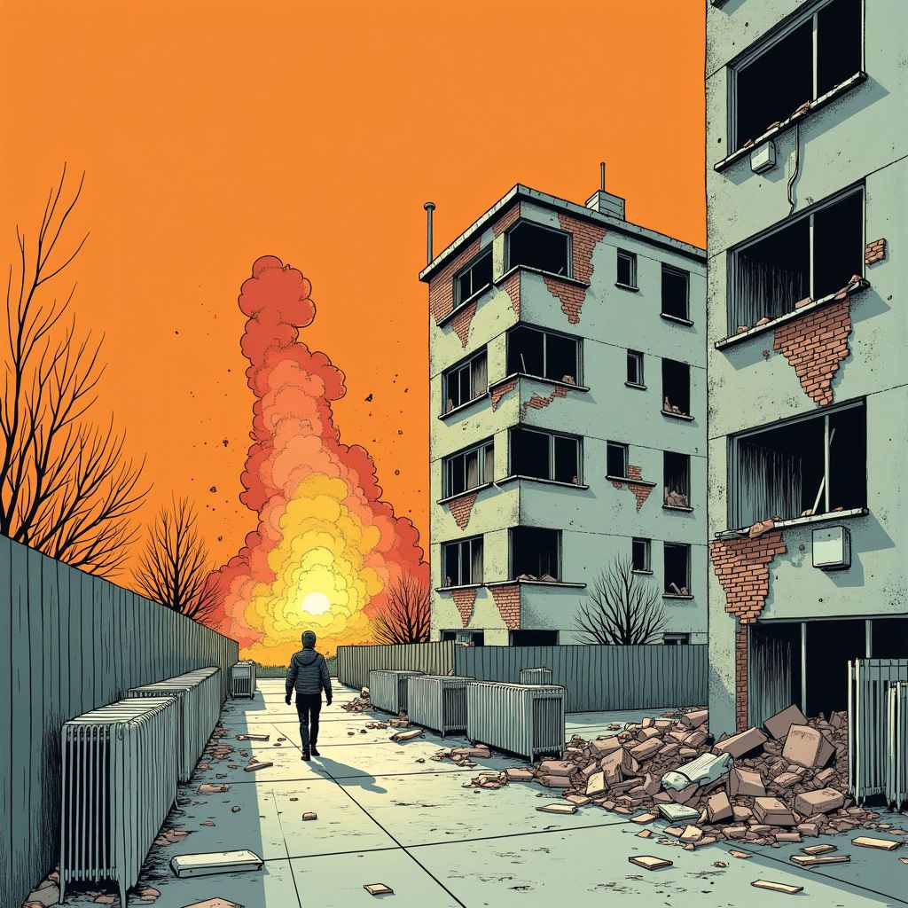 Een complete verdieping verdwijnt door explosie die tot in Middelburg te horen was