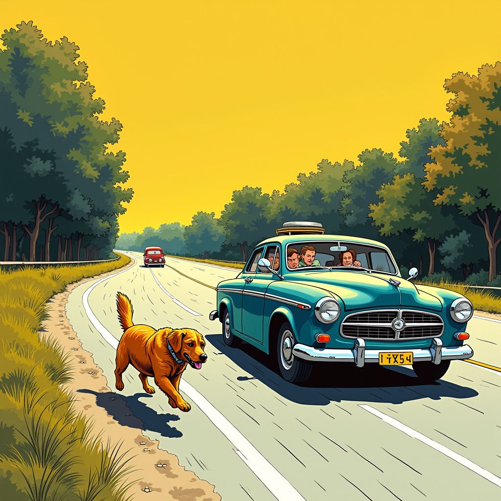 Radio-dj overleeft spectaculaire crash waarbij auto zes keer over de kop slaat