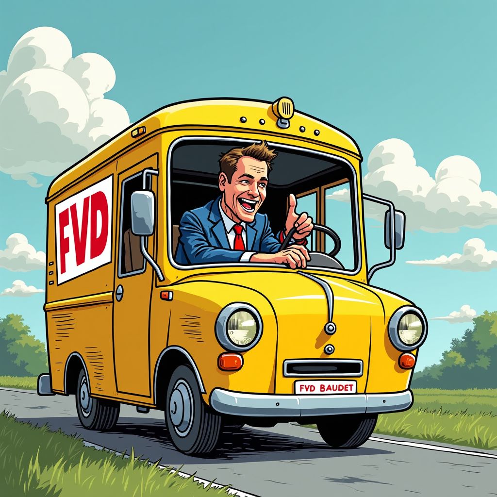 Baudet ruilt Kamerbank in voor campagnebus om FVD te redden van lokale nederlaag