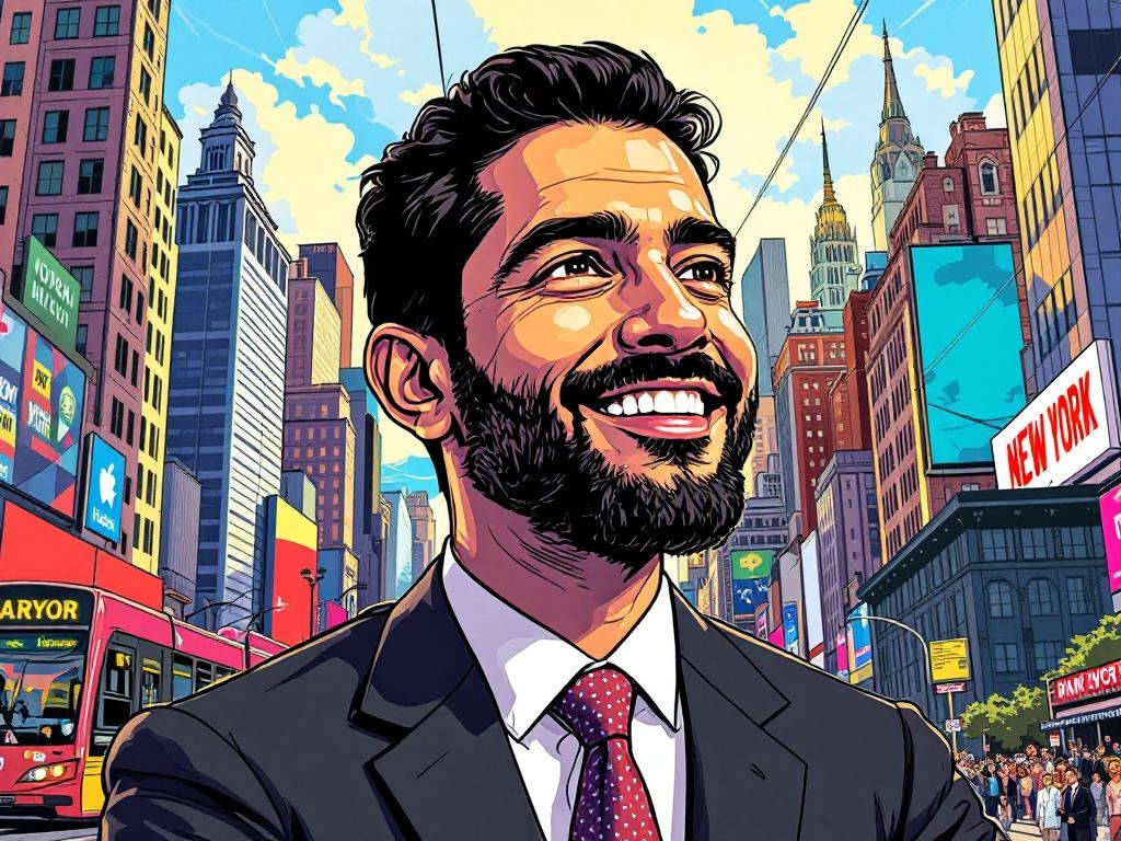 De 34-jarige socialist die Trump de stuipen op het lijf jaagt wordt jongste burgemeester van New York in een eeuw