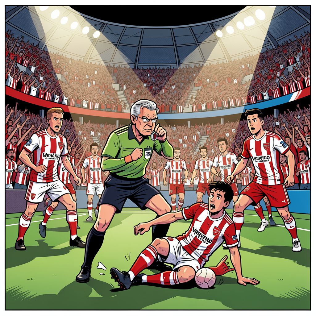 Danny Makkelie fluit controversiële penalty in Champions League halve finale tussen Arsenal en Atlético Madrid