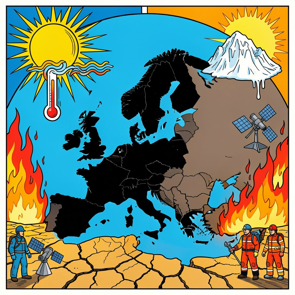 Europa warmt twee keer sneller op dan de rest van de wereld