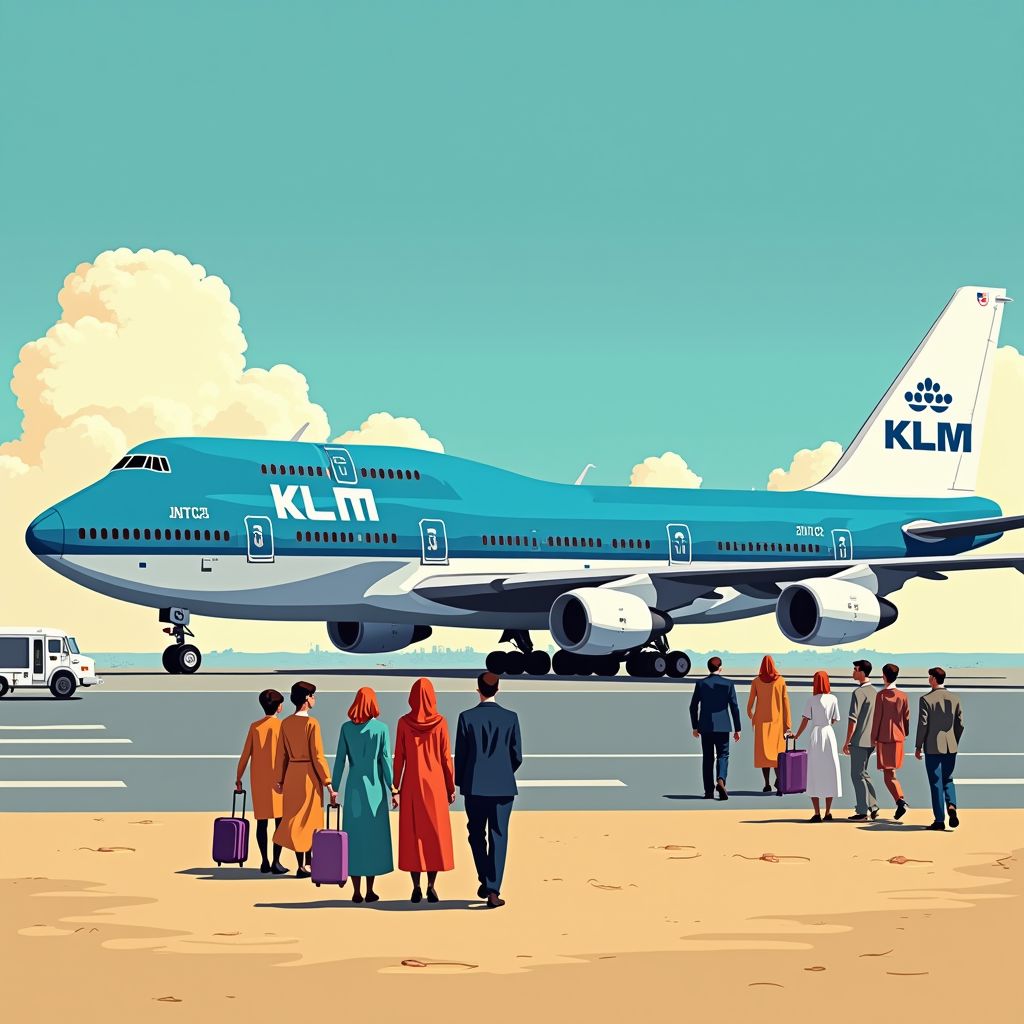 KLM haalt eerste 83 Nederlanders terug uit Midden-Oosten terwijl duizenden nog vastzitten