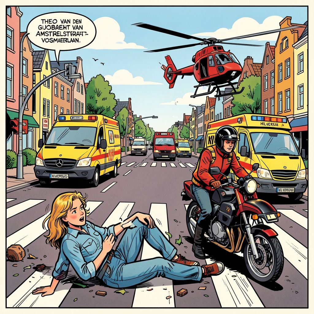 Minderjarig meisje zwaargewond na botsing met motor op beruchte kruising in Hilversum