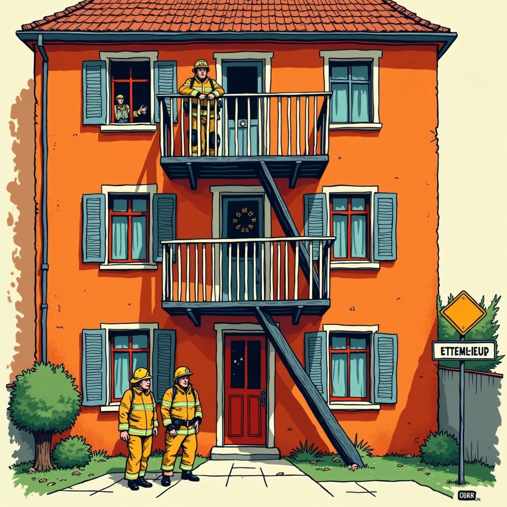 bewoners ontsnappen ternauwernood aan nachtelijke brand in etten-leur