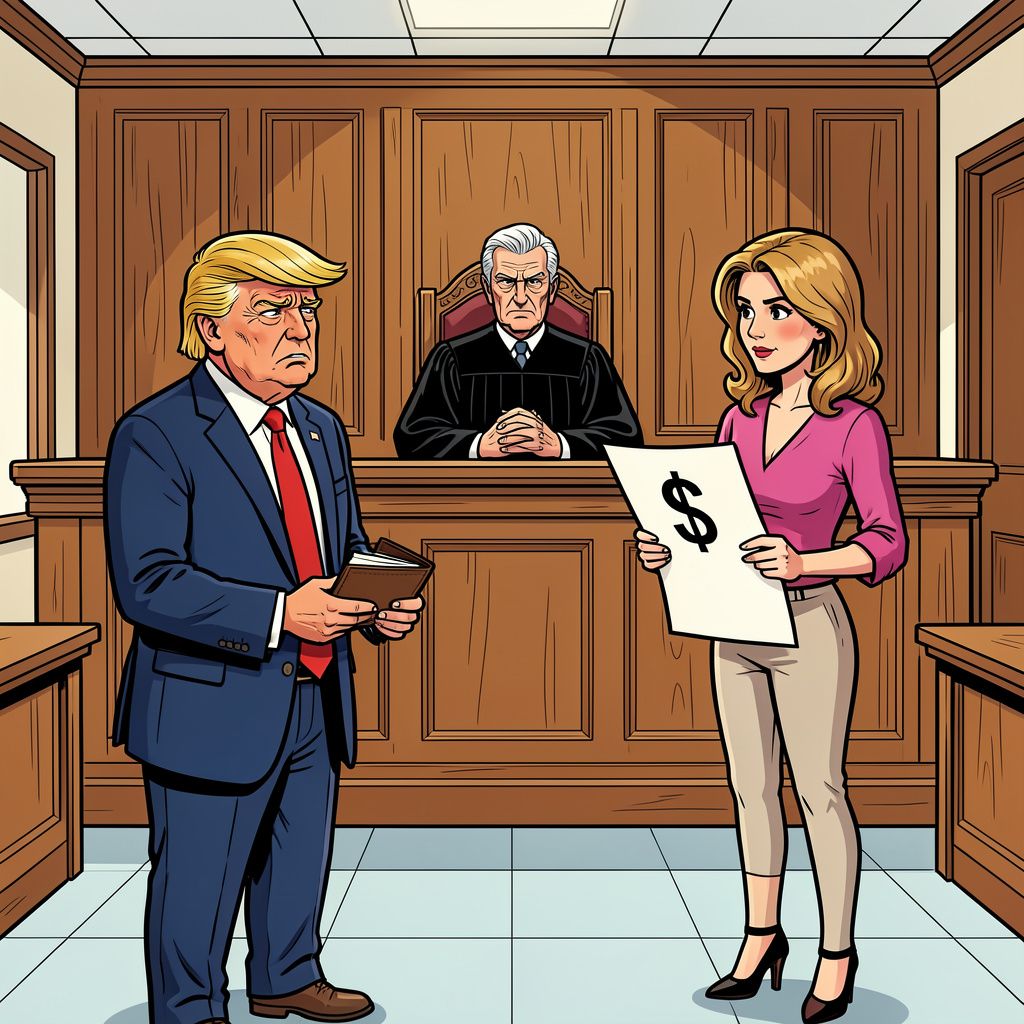 Donald Trump verliest de strijd om zijn bankrekening en moet miljoenen betalen aan E. Jean Carroll.