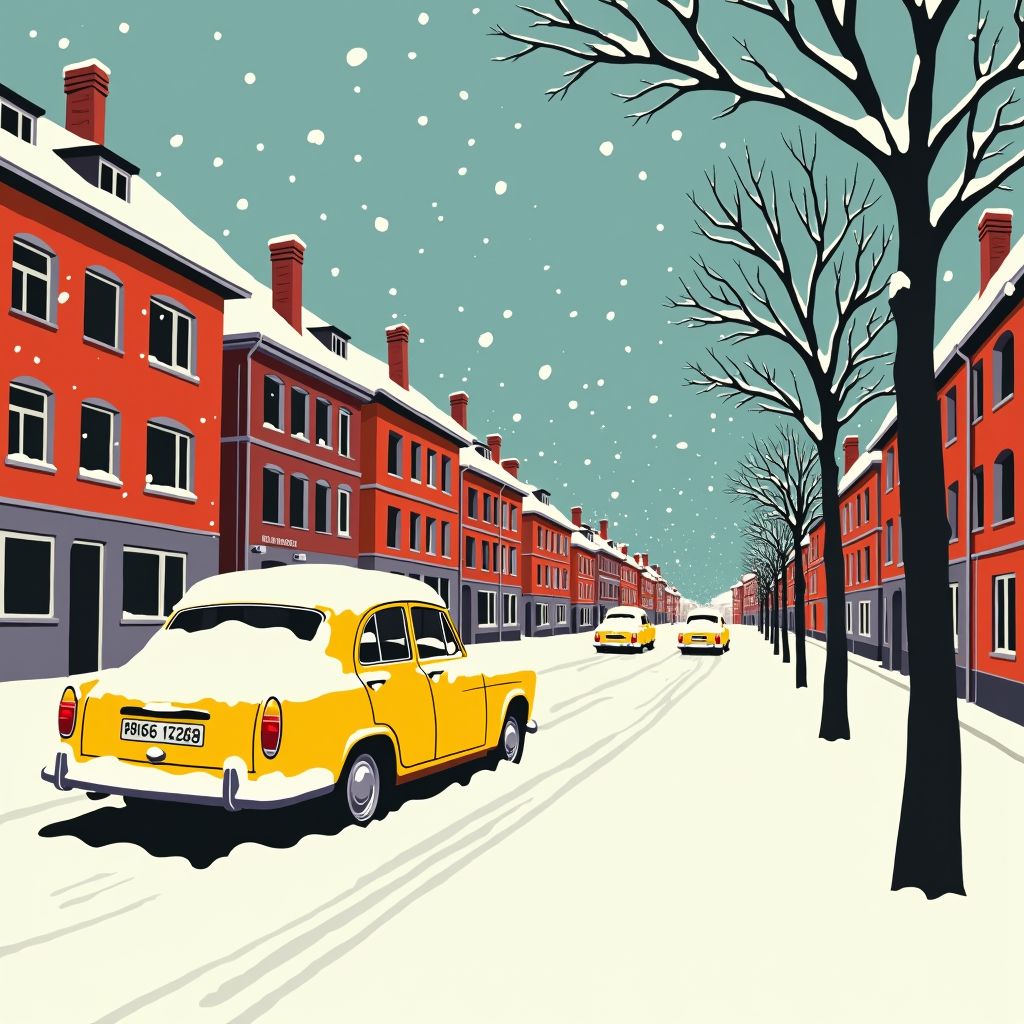 Vijf provincies krijgen vannacht een witte deken van maximaal 5 centimeter sneeuw