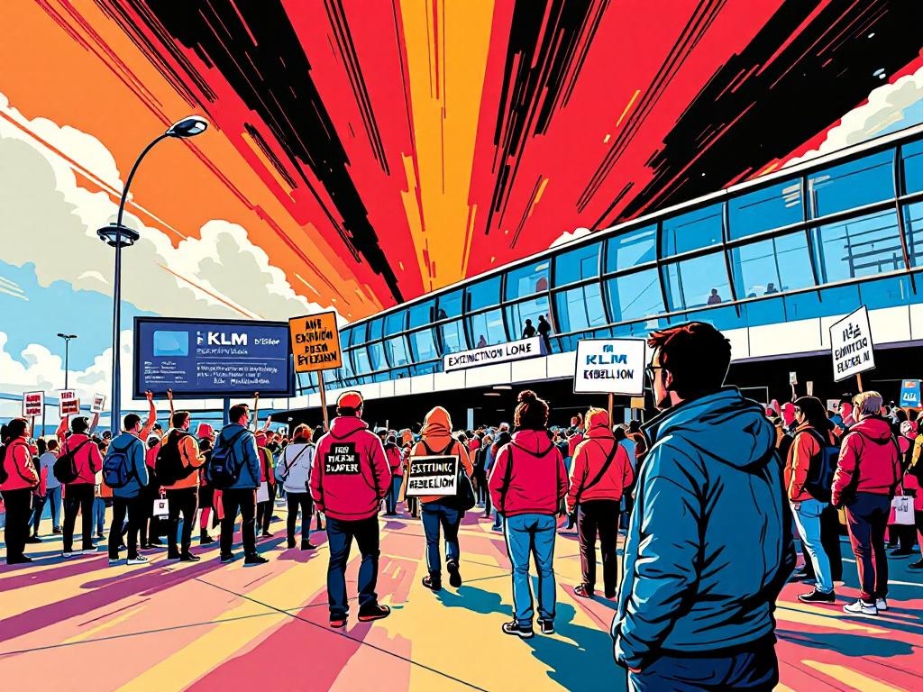 Klimaatactivisten dagen Schiphol voor de rechter: Strijd om demonstratierecht