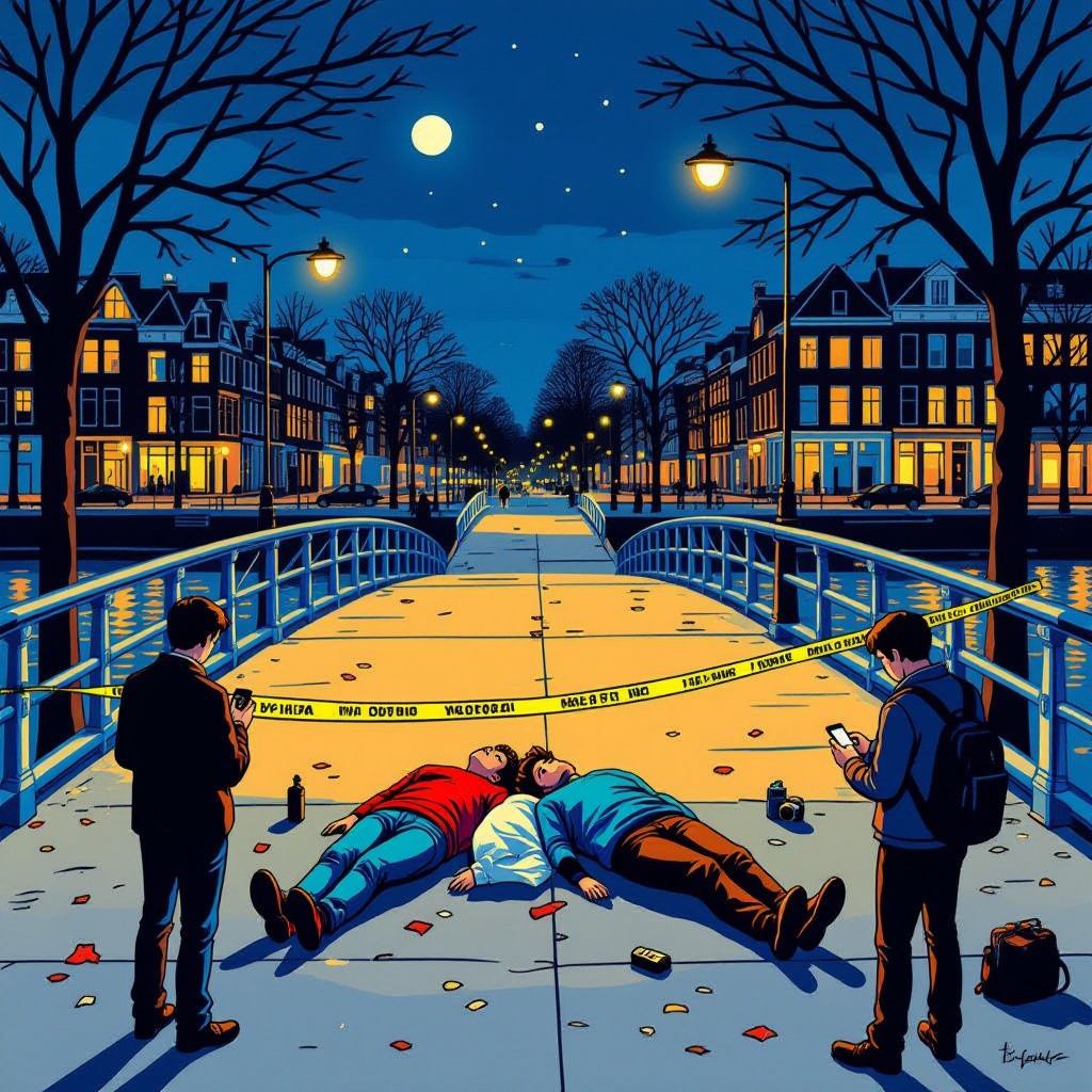 Een YouTube-prank eindigde in een dubbele moord in Amsterdam