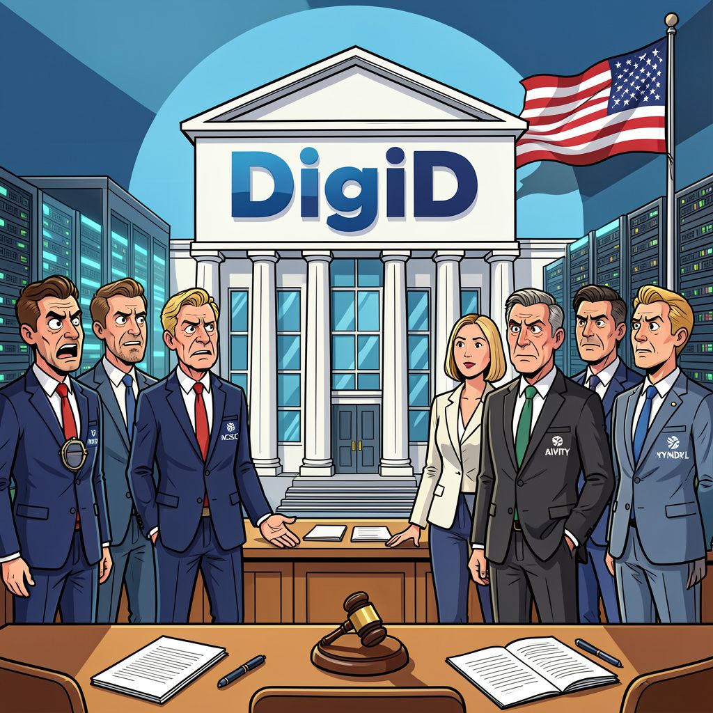 wie beslist straks over jouw digid: nederland of een amerikaans bedrijf?