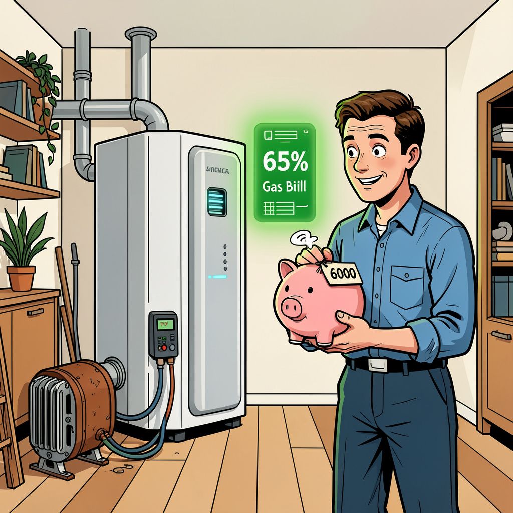 Vanaf 2029 is de hybride warmtepomp verplicht als je cv-ketel de geest geeft.
