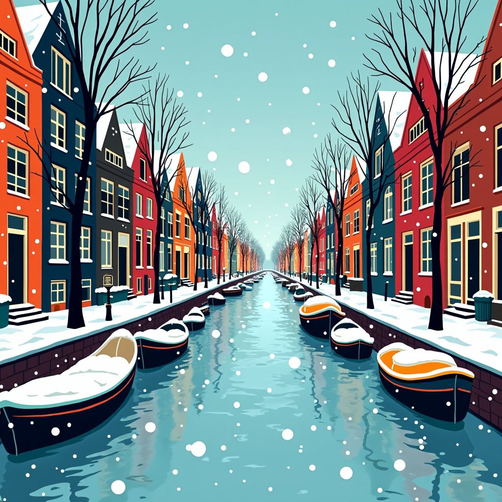 Nederland krijgt vrijdag eerste echte sneeuwval in vier jaar tijd