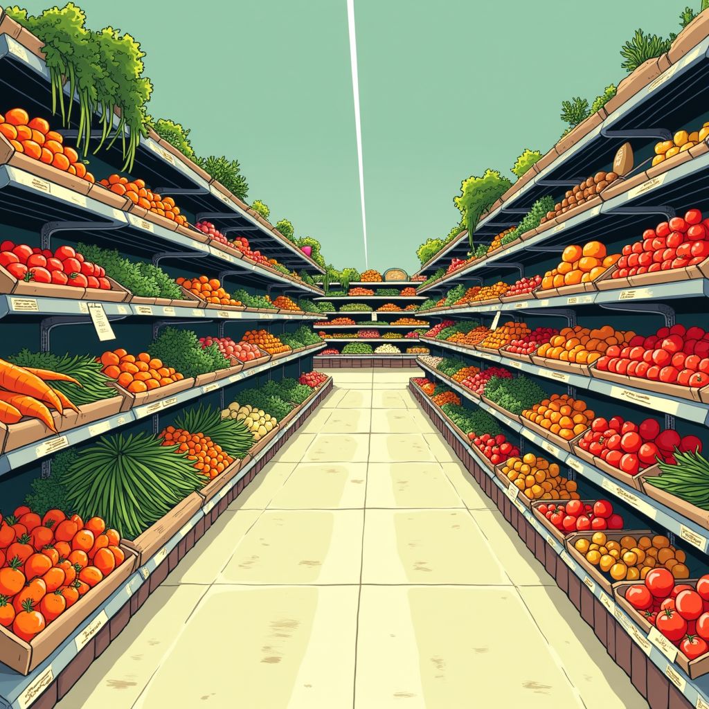 Spaanse storm legt Nederlandse supermarkten plat