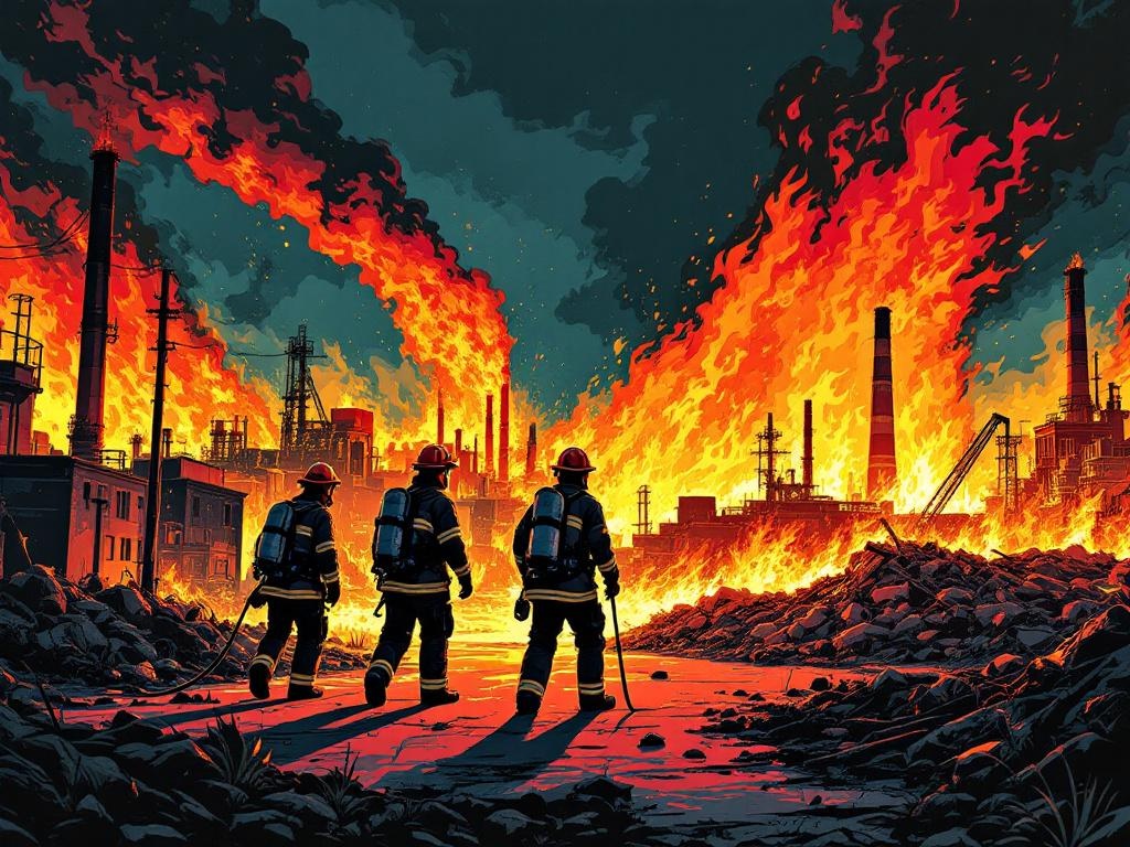 Nachtelijke Inferno in Schiedam: Brandweer Voorkomt Erger