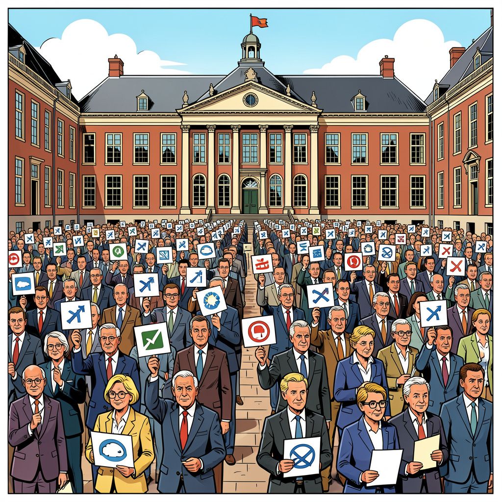 Honderden parlementariërs stemmen vandaag in Den Haag voor een veiligere wereld.