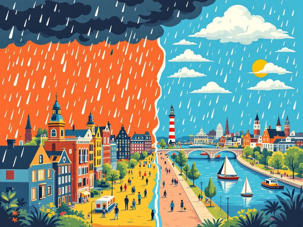 Zomerweer in Nederland: Van Regenbuien tot Zonnige Opleving