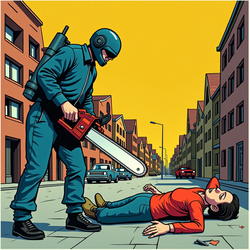 Justitie vrijpleit DSI-agent die onschuldige burger verwondde met kettingzaag tijdens inval