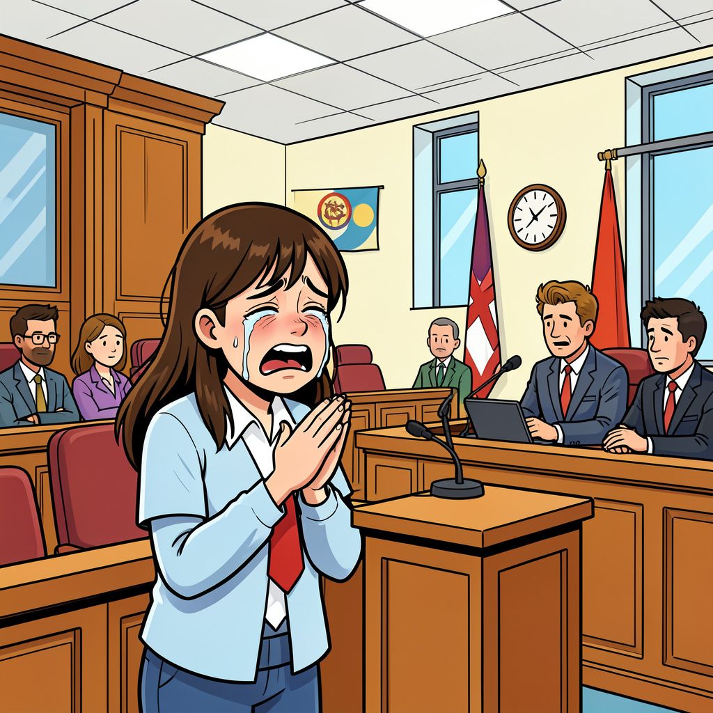 Zestienjarige scholiere huilt voor rechter om alsnog eindexamen te mogen doen