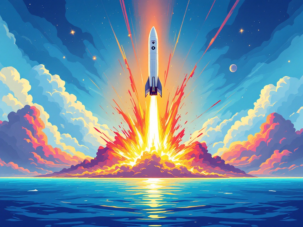 SpaceX's Starship verliest controle: testvlucht loopt uit de hand