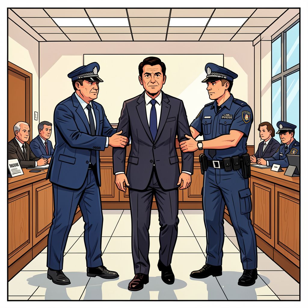 Justitie arresteert eigen medewerker en politicus Sohib Hussain wegens corruptie en verkiezingsfraude.