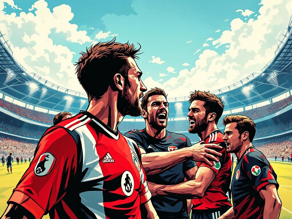 Feyenoord verliest aanvoerder Steijn voor cruciale Europa League-clash tegen Stuttgart