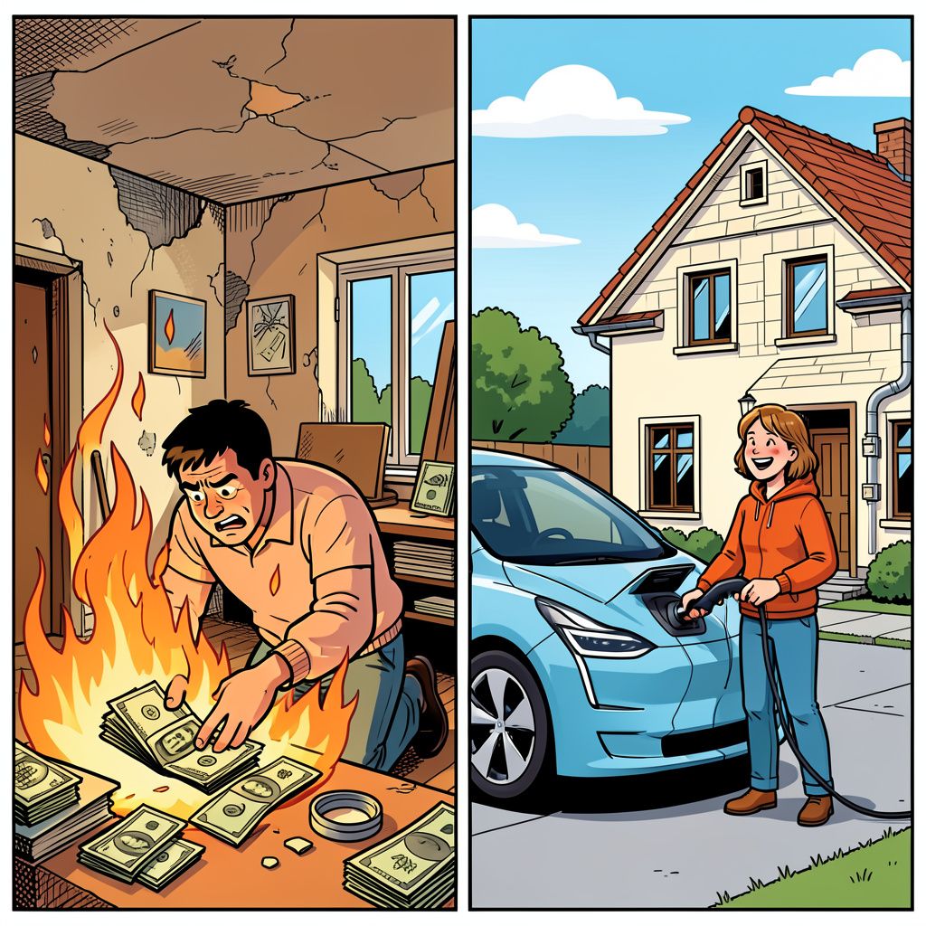 Wie zijn huis en auto niet verduurzaamt gooit straks drieduizend euro per jaar weg.
