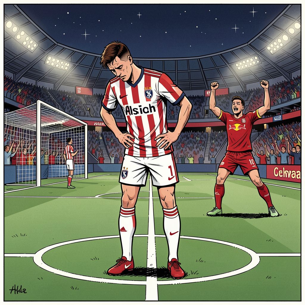 PSV laat de winst liggen in Duitsland na een gemiste strafschop.